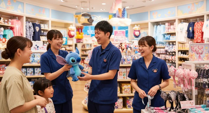 辞めたいぐらい大変？ディズニーストアのアルバイトについて