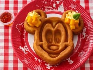 ミッキーワッフルの画像