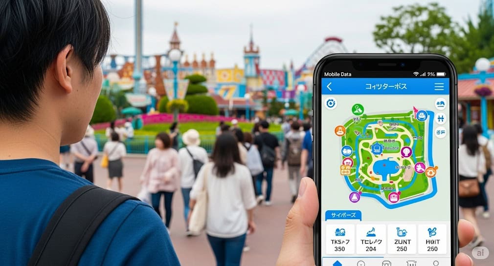 ディズニーアプリはwi-fiなしで使える？