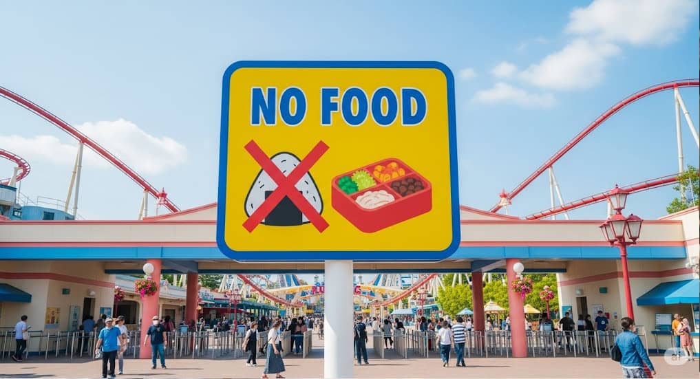 ディズニーで食べ物やおにぎりの持ち込みは禁止