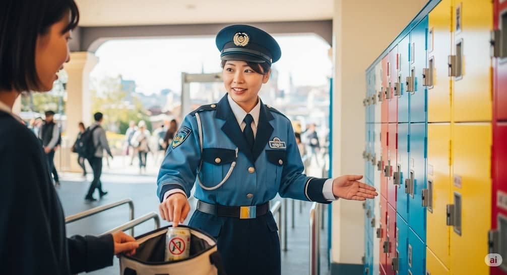 ディズニーリゾートで持ち込み禁止物がバレるとどうなる？