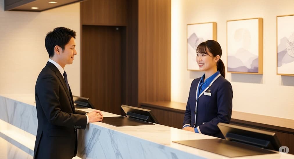 ヒルトン東京ベイのカウンター利用法