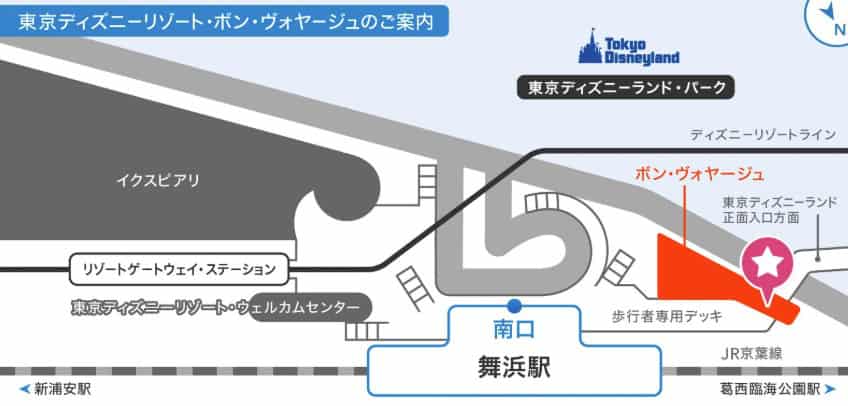 ボンボヤージュの場所