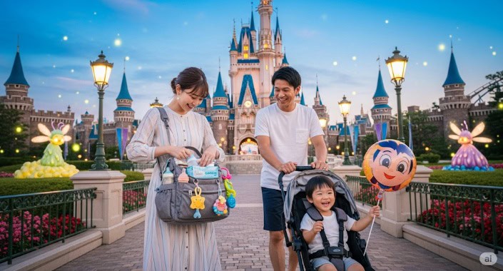 子連れディズニーの必須アイテム