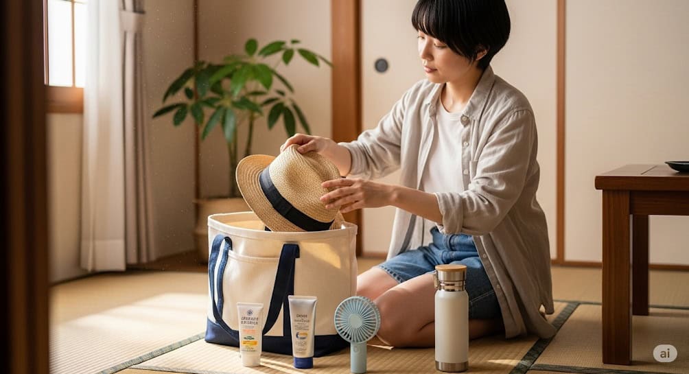 暑さで行きたくないと感じる前の事前準備