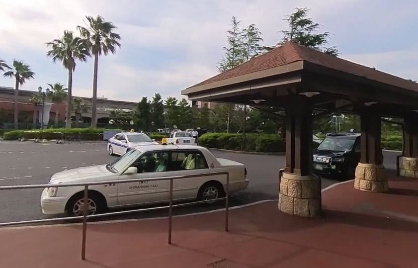 ディズニーシーのタクシー乗り場