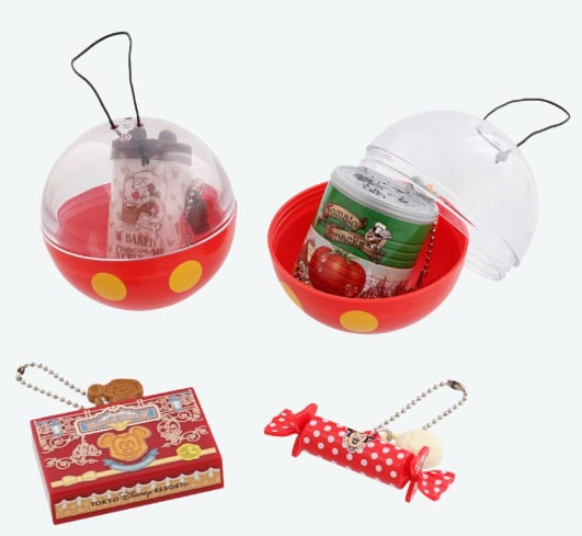 お菓子モチーフキーチェーン