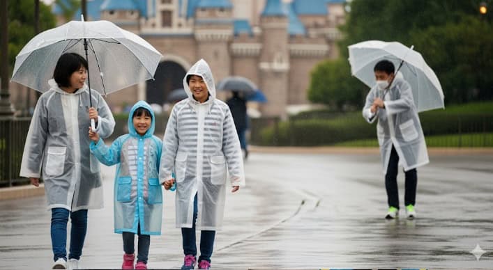 雨の日にレインコートは本当に必要か？
