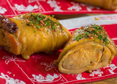 ブラックペッパー照り焼きチキンロールの画像