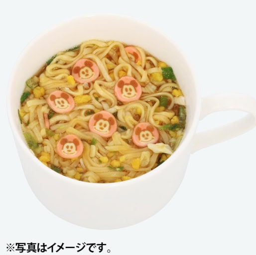 ディズニーリゾートのミニラーメンの中身