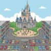 ディズニーランドの立体駐車場