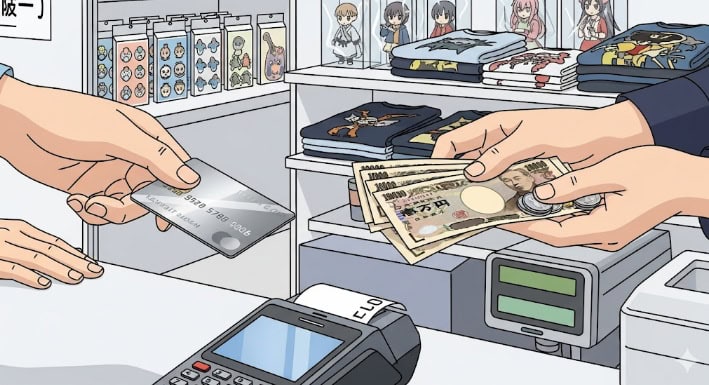 グッズ購入で使える支払い方法