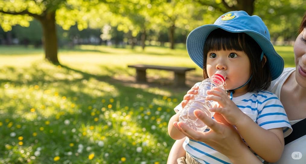 特に重要な子供の暑さ対策ポイント