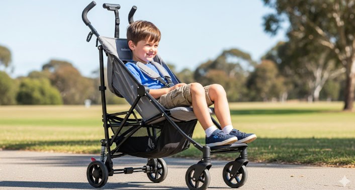 5歳でも乗れるベビーカー代わりにおすすめのコンパクトバギーを紹介