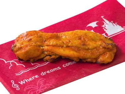 ディズニーシーの骨なしチキン、タンドリーチキン1ピース